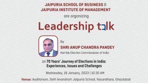 Leadership Talk By Anup Chandra Pandey on 18-Jan, 2023