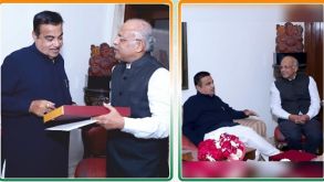 Mr. Shishir Jaipuria Meets Union Minister Nitin Gadkari