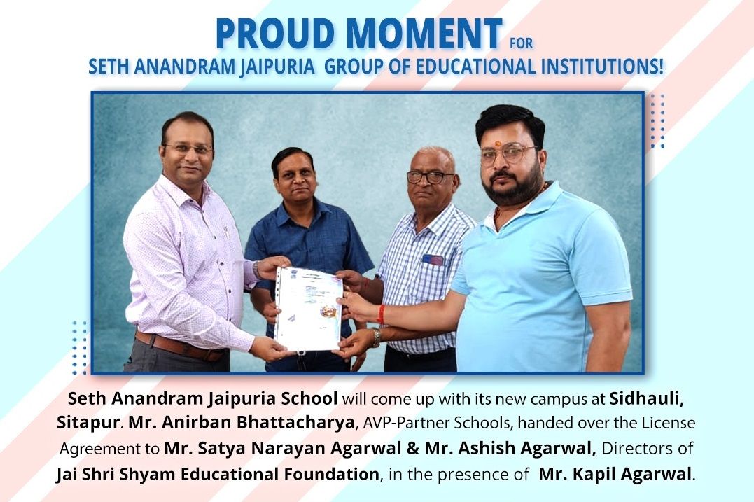 Proud Moment for Seth Anandram Jaipuria Group of Educational Institutions !